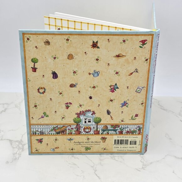 Mary Engelbreit Gardeners Journal Plants Hardcover Book Vintage Vegetable Flower - Picture 13 of 13